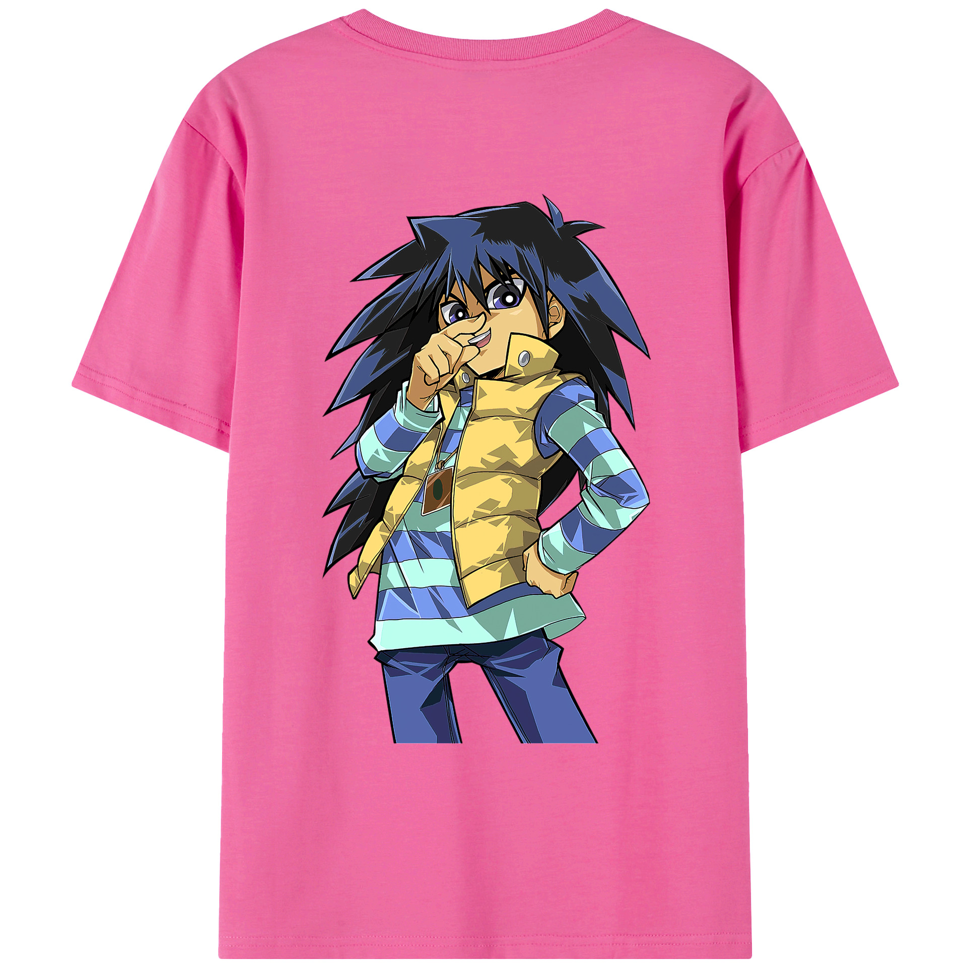 （画像用） 遊☆戯☆王 Yu-Gi-Oh! レディース半袖Tシャツ(バックプリント)